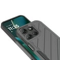thumbnail image 6 of For Motorola Moto G Stylus 5G 2025 Hybrid lined shockproof dual layer Rugged 2in1 Hard PC & Silicone TPU Non Slip Textured Tough Armor Cover, XPM Phone Case [Gray], 6 of 12