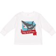 thumbnail image 3 of Inktastic Big Brother Shark Boys Long Sleeve Toddler T-Shirt, 3 of 5