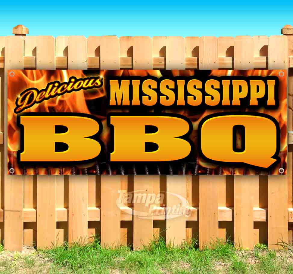 Missouri BBQ 13 oz Banner Non-Fabric Heavy-Duty Vinyl Single-Sided with Metal Grommets Missouri BBQ 13 oz Banner Non-Fabric Heavy-Duty Vinyl Single-Sided with Metal Grommets