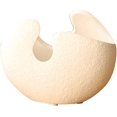 thumbnail image 1 of Creative Eggshell Ceramic Hydroponic Vase, Potted Flowerpot Plant Container, Modern Minimalist Home Decoration for Living Room Decor,17cm, 1 of 5