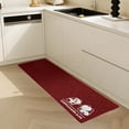 thumbnail image 4 of TIMIFIS Bathroom Rugs Kitchen Specific Floor Mat Non Slip Dirt Resist Oil Resist Erasable Non Washable Household Water Absorbing Foot Mat Striped Entry Foot Mat Bath Mat, 4 of 6