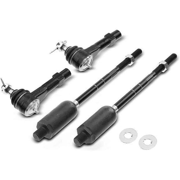 A-Premium 4Pcs Inner Outer Tie Rod End Kit Compatible with Ford Explorer Mercury Mountaineer 2002-2003 4.0L
