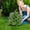 C, variant on Artificial Topiary Trees Garden Stake,20" Height lower Topiary Ball Trees with Ground Spike,Sunlight Resistant Artificial Shrubs,Floral Arrangement For Outdoor Indoor Front Porch Garden