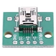 thumbnail image 1 of Placa Adaptadora USB DIP 10 Uds Mini A 5P Para PCB De 2,54mm DIY, 1 of 7