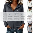 thumbnail image 3 of GUACER Womens UPF 50+ Sun Protection Hoodies Breathable Ice Silk Full Zip Lightweight Long Sleeve Jacket for Hiking & Outdoor, 3 of 5