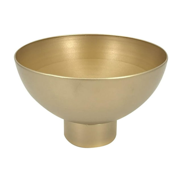 DOLITY Flower Pot Metal Garden Planter for Indoor Plants Dried Flowers Dining Table M