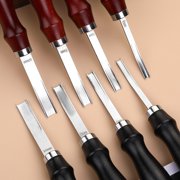 Yammee 4/6/8/10mm Leather Edges Beveler Tool Leather Wide Shovel Thinner Leather Edges Trimmer Crafting Tools for Enthusiasts
