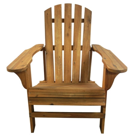 Leigh Country TX 39006 Adult Patio Adirondack Chair - Brown