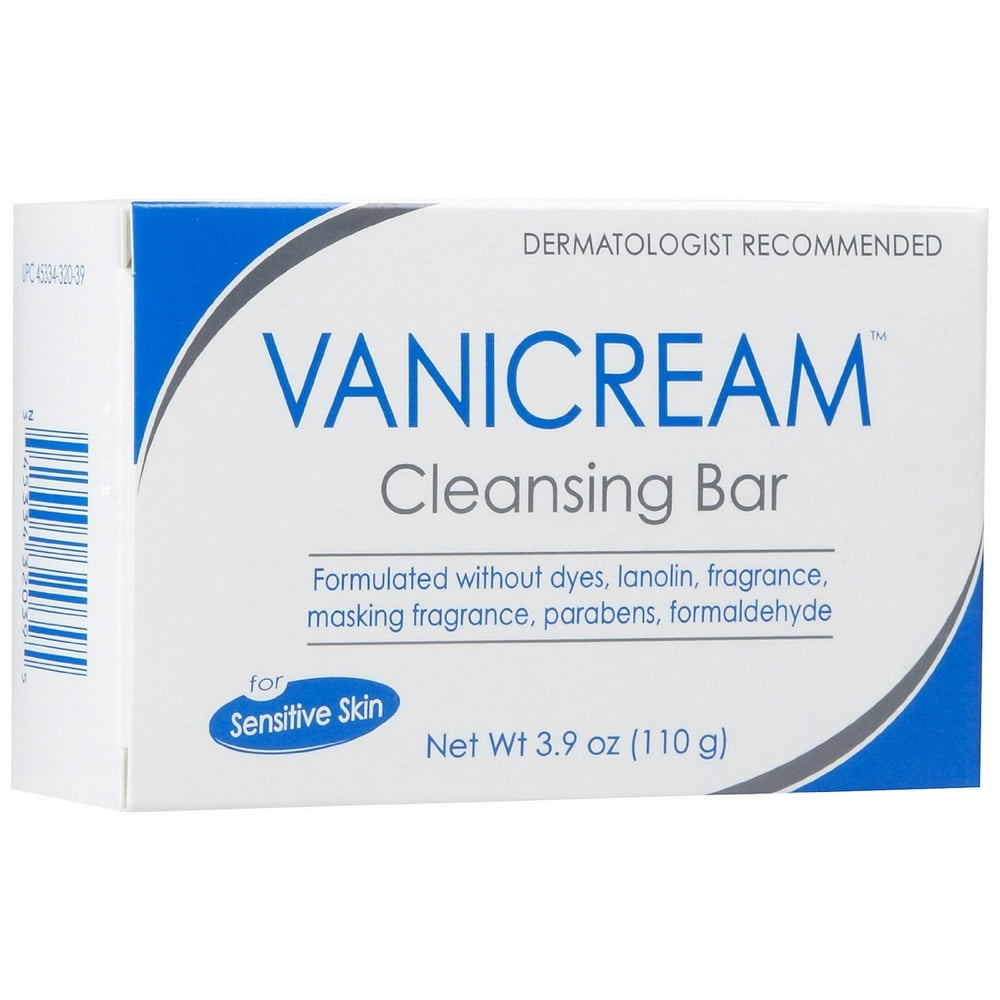 Vanicream Soap, Bar 3.9 oz. Individually Wrapped Unscented, 45334032039