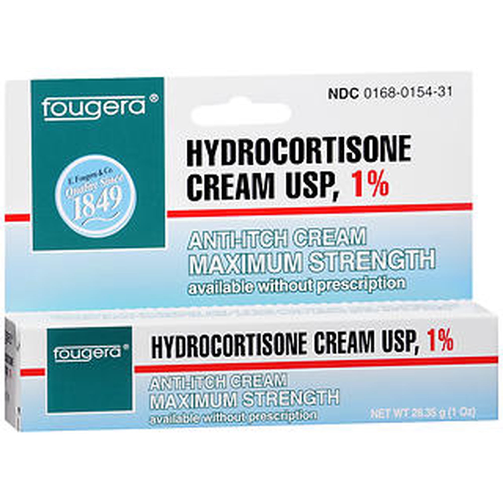 Fougera Hydrocortisone Cream USP 1% 1 oz