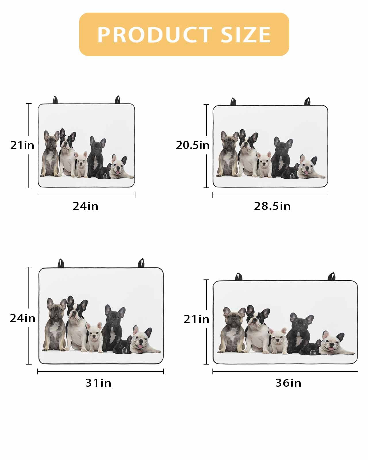 Large Induction Cooktop Protector Mat Dogs Stove Top Covers for Electric Stove, Modern Art Lovely Animals Farmhouse Decorative Stove Burner Cover Mats, Glass Top Stove Cover