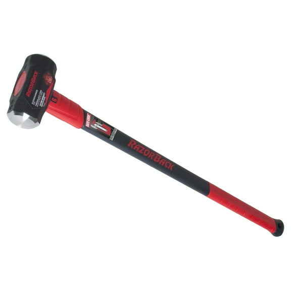 The AMES Companies, Inc. Sledge Hammers, 6 lb, 34 1/4 in Fiberglass Handle - 1 EA (760-3112000)
