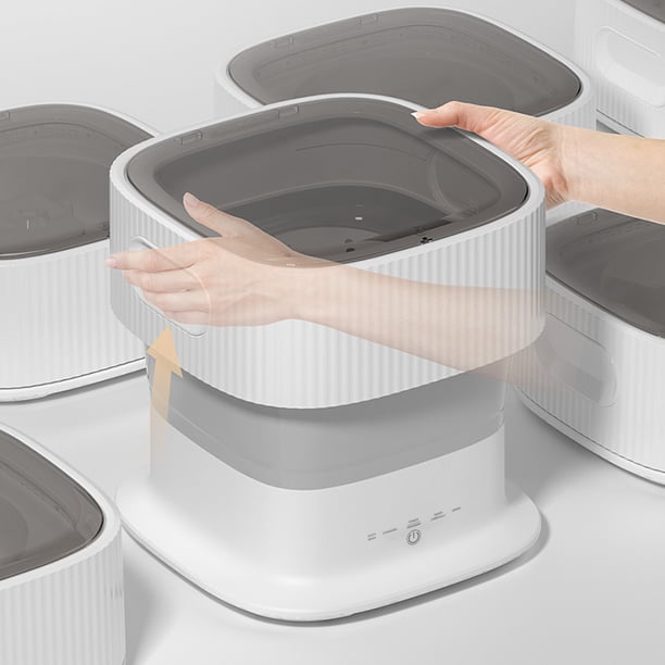 Mini Lavadora Portátil Para Ropa Interior — 1 Litro De Capacidad, Recargable Por USB, Ideal Para Viajes Y Espacios Pequeños