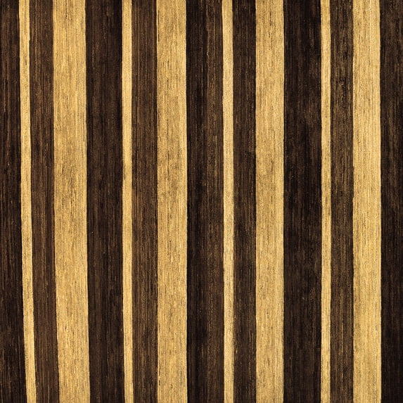 Ahgly Company Indoor Square Abstract Brown Modern Area Rugs, 6' Square