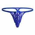 thumbnail image 3 of Intimates Men's G-String T-Back Shorts Men Underwear Men Stylish Lace Pattern XXXXL, 3 of 7