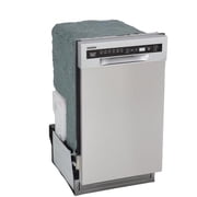 Kucht Professional 18 Stainless Steel Front Control Dishwashers in Silver