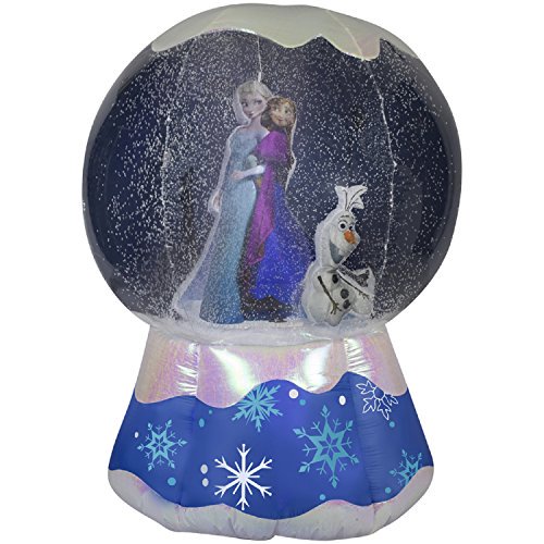 Gemmy Photorealistic Airblown Inflatable Frozen Snowglobe (6Feet