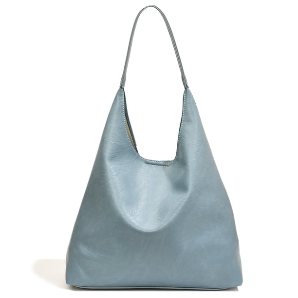 Bolso Hombro para Mujer Diario Color Sólido Gran Capacidad Con Conjunto Monedero