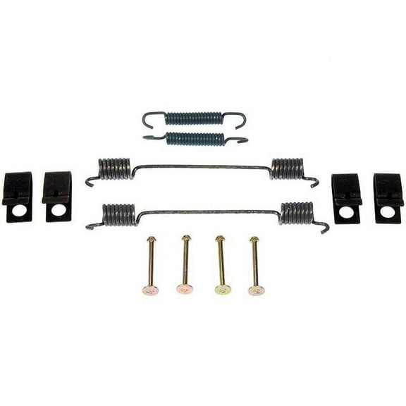 Rear Drum Brake Hardware Kit - Compatible with 2013 - 2015 Nissan Sentra 2014