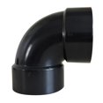 thumbnail image 1 of DWV 90 deg Short Turn, 1.5 in. Hub, 1 of 1