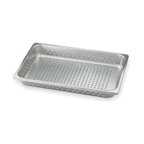 Vollrath Perforated Pan,Half-Size, 4.3 Qt. 30223