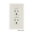 thumbnail image 6 of GE Heavy-Duty Duplex Receptacle Electrical Outlet, Light Almond 15A - 42478, 6 of 8