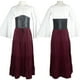 thumbnail image 5 of Vestido largo Victoria Vestido europeo y americano de manga larga Túnica renacentista Vestido medieval, 5 of 6