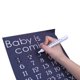 thumbnail image 2 of Baby is Coming Maternidad Mujer Calendario Cuenta regresiva Marca de embarazo, 2 of 8