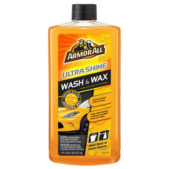 Lavado de coches y cera Armor All Ultra Shine, 473 ml, para coches