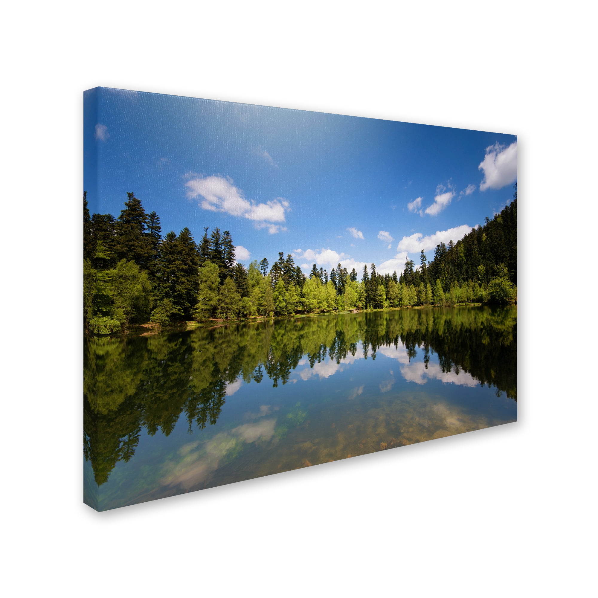Trademark Fine Art "Lake Maix" Canvas Art by Philippe Sainte-Laudy