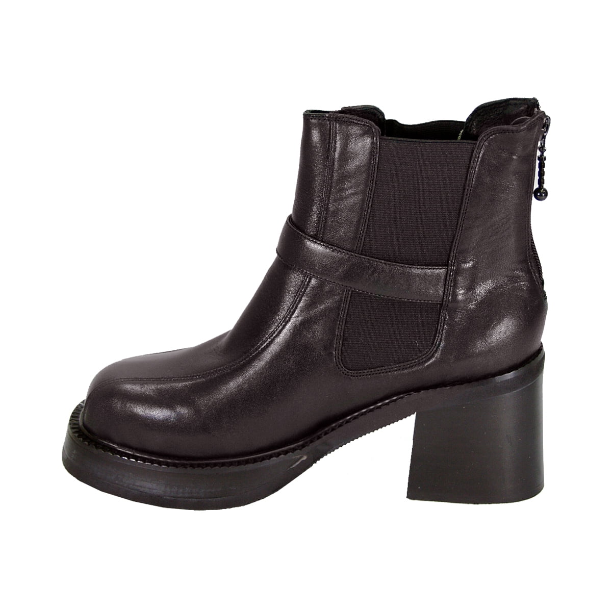 PEERAGE Ricky Men's Medium Width Elegant 7 Inch Comfort Leather Boots