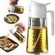 thumbnail image 1 of TrendPlain Botella dispensadora de aceite de cocina de 16 oz - Dispensador de aceite de oliva 2 en 1 y pulverizador de aceite - Botella de aceite de oliva de 470 ml - Pulverizador de aceite para cocin, 1 of 7