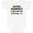 thumbnail image 3 of Inktastic Autism Awareness Understanding and Love with Puzzle Pieces Boys or Girls Baby Bodysuit, 3 of 5