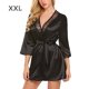thumbnail image 1 of Camisón sexy para mujer, camisón de encaje, color sólido, albornoz de longitud media, ropa de dormir Noticed AP001711-15, 1 of 7