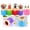 Purple, variant on Limei 1 Pack Assortd Color Pen Vase Pencil Pot Makeup Brush Holder Stationery Desk Tidy Organizers (Blue,Green,Pink,Purple,Red)