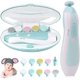 thumbnail image 1 of Electric Baby Nail File, Baby Nail Clipper with Light, 10 Replacement Pads and 4 Speed Control Modes for Newborns, Toddlers, Women, Toes and Adult Nails - Baby Nail Kit, 1 of 5