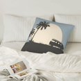 thumbnail image 6 of LNWH Decorative Pillow Covers, Island Travel Square Sofa Decorative Knit Pillow Case, 26"x26", 6 of 8