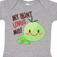thumbnail image 4 of Inktastic My Aunt Loves Me Cute Turtle Boys or Girls Baby Bodysuit, 4 of 5