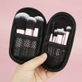 thumbnail image 5 of 10Pcs Durable Mini RT Professional Blush Brush Makeup Brush Set Makeup Tool Powder Eyeshadow Foundation BLACK HANDLE WITH BAG, 5 of 8