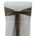 thumbnail image 2 of Darling Souvenir Pack Of 300 Organza Chair Sashes Bow Sash For Wedding & Events Supplies Party Decoration Chair Cover Sash - Colors Available, 2 of 4