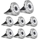 thumbnail image 1 of Luces solares para exteriores, paquete de 8, 12 LED, focos solares empotrables para jardín, impermeables IP65, para caminos, terrazas, patios y espacios subterráneos (luz blanca), 1 of 5