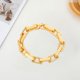 thumbnail image 1 of Classic Trendy Chunky Chain Link Industria pesada Cadena de metal para esposo dorado Colcomx Pulsera de cadena, 1 of 7