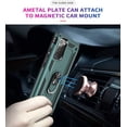 thumbnail image 5 of Note 20 Case for Samsung Note 20 5G Case [ Military Grade ] Shock-Absorption Bumper Cover Samsung Note 20 Anti-Scratch Case with Ring Car Mount Kickstand for Samsung Galaxy Note 20 Teal, 5 of 12
