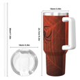 thumbnail image 4 of Goofa Spider Web Print 40oz Ice Bully With Handle And Straw Stainless Steel Vacuum Insulated Cup And 2 In 1 Straw Lid, 4 of 8
