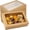 Brown-1, variant on 10 Pack Bakery Boxes with Window, Large Cardboard Cookie Pastry and Dessert Boxes 11.8 x 7.87 x 3.15 Inch, Takeout Containers for Cakes, Pies, Muffins and Baked Goods