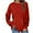 Red, variant on Scyoekwg Sweatshirts for Womens Casual Long Sleeve Crewneck Sweatshirts Solid Color Tops Lightweight Loose Fit Casual Trendy Ladies Tops Mint Green XXL