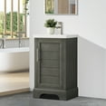 thumbnail image 3 of Vanity Art 20 x 16 x 34.5 in. Single Sink Bathroom Vanity with Ceramic Sink & Top, Silver Gray, 3 of 10