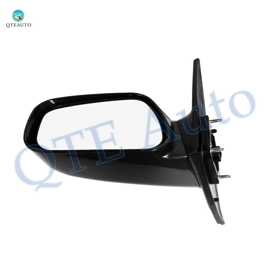 Left Driver Side Power Heated Nonfolding Usa Built View Mirror Chrome/Flat Black Smooth 5H5P For 2002-2006 Toyota Camry