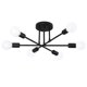 thumbnail image 5 of Bedroom Lamp Ceiling Lamp Study Room Dining Room Industrial Style Shop Simple Iron 6 Heads Lamp, 5 of 5