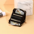 thumbnail image 4 of Kcolen Women's Slim Compact RFID Blocking Card Holder and Key Organizer Pouch for Storage, 4 of 6